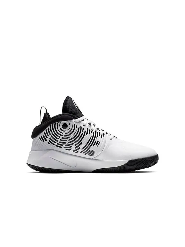 Кроссовки команда hustle d9 Nike — изображение 2 из 4, черный белый