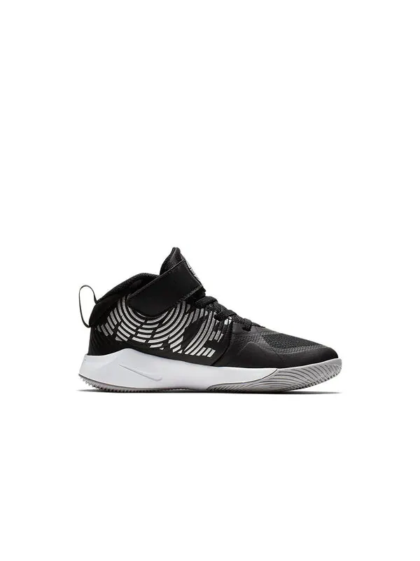 Кроссовки команда hustle d9 Nike — изображение 2 из 4, черный/серебристый