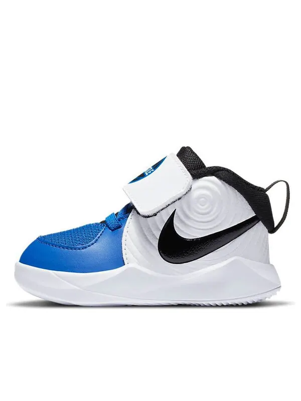 Кроссовки команда hustle d 9 Nike — изображение 1 из 4, синий/белый/черный