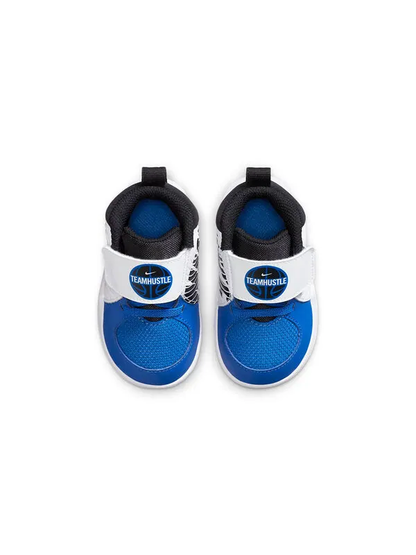 Кроссовки команда hustle d 9 Nike — изображение 4 из 4, синий/белый/черный