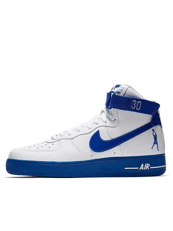 Кроссовки air force 1 high sheed Nike — изображение 1 из 4, белый/синий