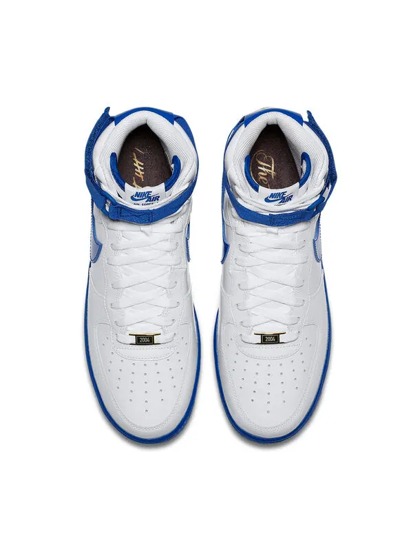 Кроссовки air force 1 high sheed Nike — изображение 3 из 4, белый/синий