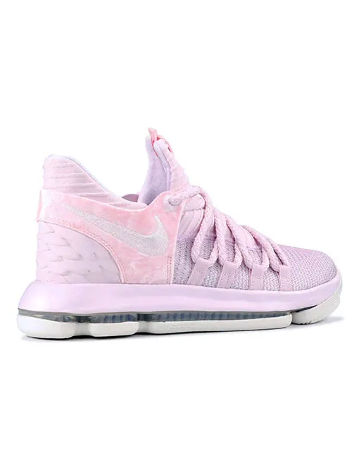 Кроссовки кд 10 Nike — изображение 3 из 4, розовый/синий