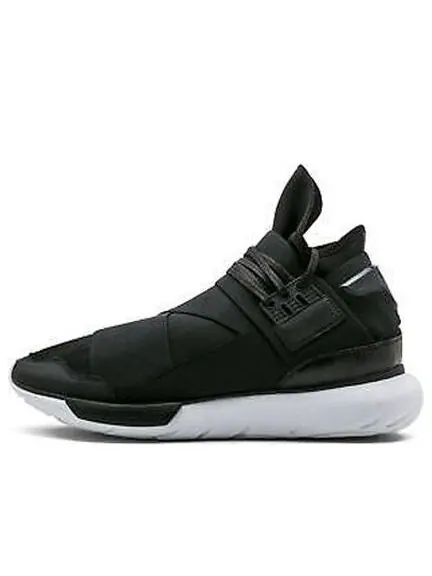 Кроссовки adidas Y-3 Qasa High 'Core Black' — изображение 1 из 4, черный/белый