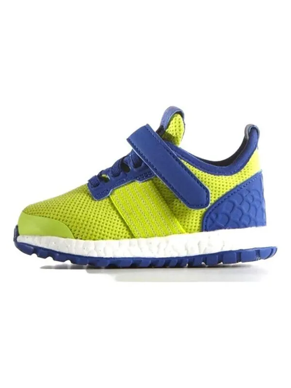 Кроссовки x lego pureboost для малышей Adidas — изображение 1 из 3, зеленый/белый/синий