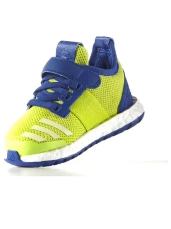 Кроссовки x lego pureboost для малышей Adidas — изображение 2 из 3, зеленый/белый/синий