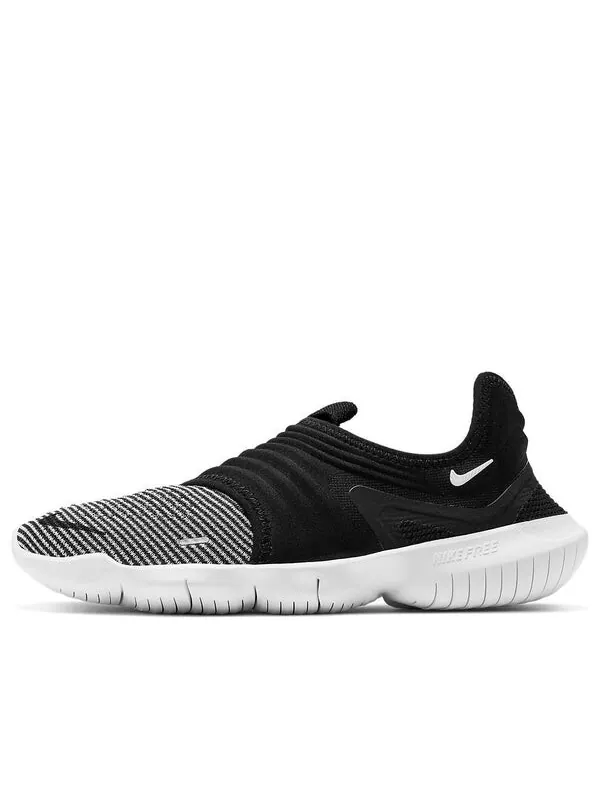 Кроссовки free rn flyknit 3.0 Nike — изображение 1 из 4, черный/серый