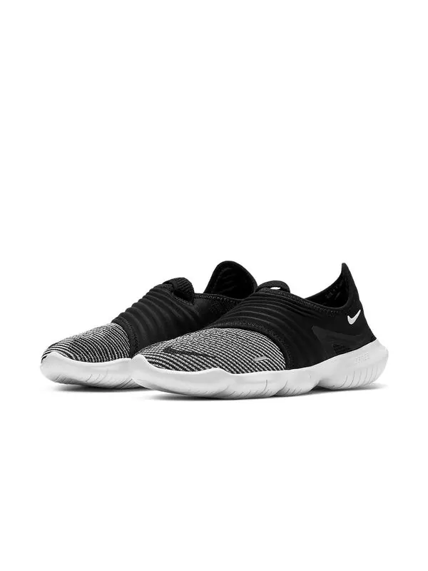 Кроссовки free rn flyknit 3.0 Nike — изображение 3 из 4, черный/серый