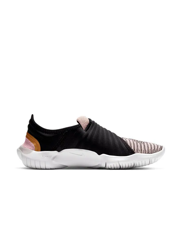Кроссовки Nike Rn Flyknit 3.0 — изображение 2 из 4, черный/золотистый