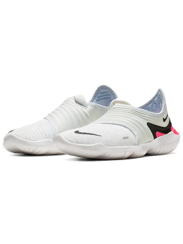 Кроссовки Nike Rn Flyknit 3.0 — изображение 3 из 4, белый/розовый