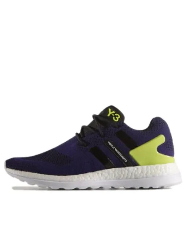 Кроссовки y 3 pureboost zg knit Adidas — изображение 1 из 4, фиолетовый/зеленый/белый