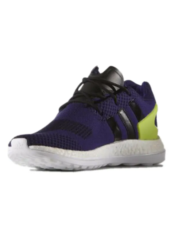 Кроссовки y 3 pureboost zg knit Adidas — изображение 3 из 4, фиолетовый/зеленый/белый