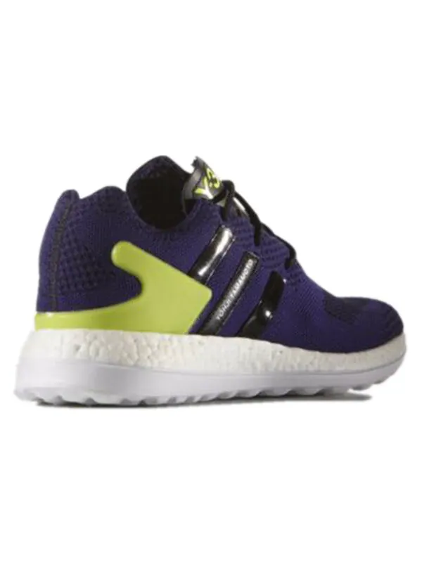 Кроссовки y 3 pureboost zg knit Adidas — изображение 4 из 4, фиолетовый/зеленый/белый