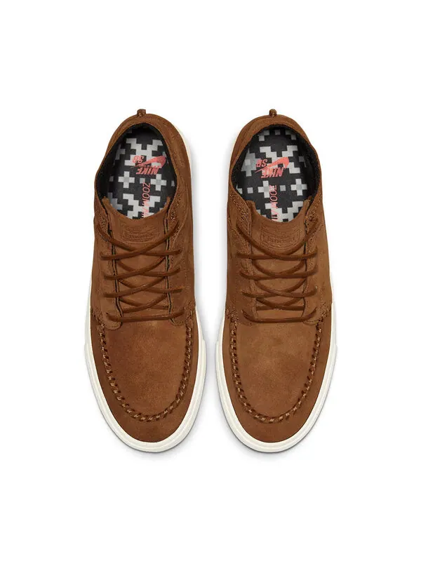 Кроссовки zoom stefan janoski mid crafted sb Nike — изображение 4 из 4, черный