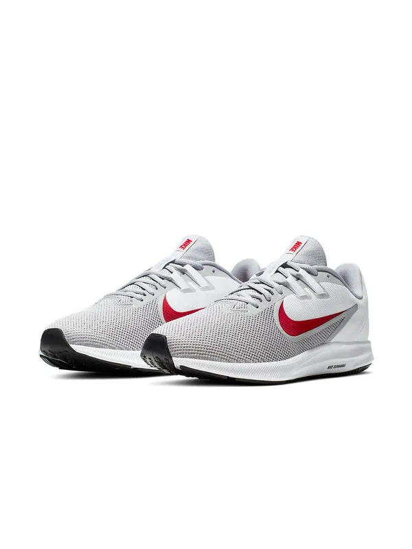 Кроссовки дауншифтер 9 Nike — изображение 3 из 4, серый белый красный