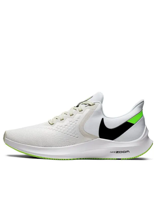 Кроссовки zoom winflo 6 Nike — изображение 1 из 4, белый/зеленый