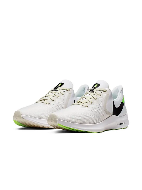 Кроссовки zoom winflo 6 Nike — изображение 3 из 4, белый/зеленый
