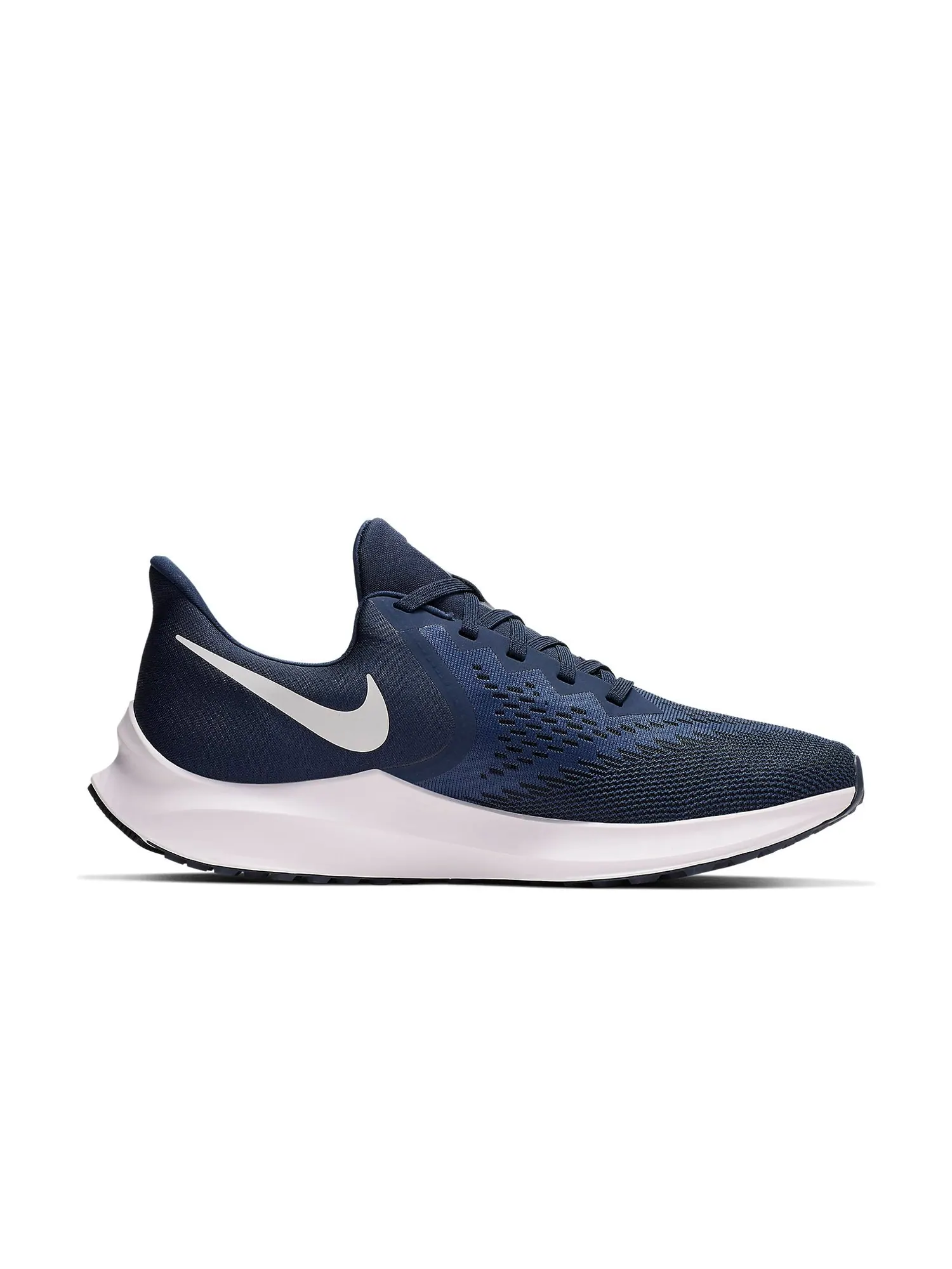 Кроссовки Nike Air Zoom Winflo 6 'Midnight Navy' AQ7497-401 — изображение 2 из 6, темно-синий