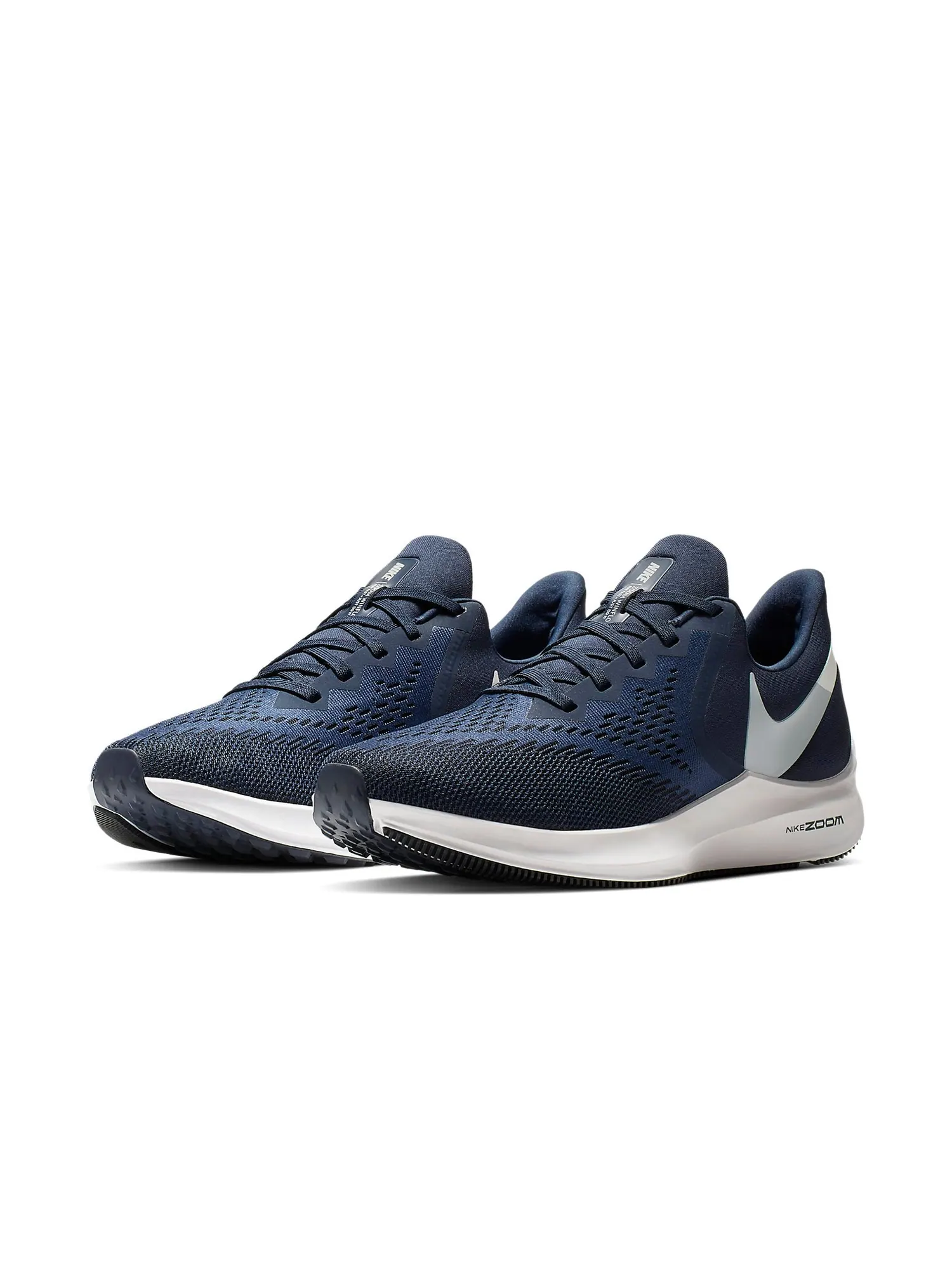 Кроссовки Nike Air Zoom Winflo 6 'Midnight Navy' AQ7497-401 — изображение 3 из 6, темно-синий
