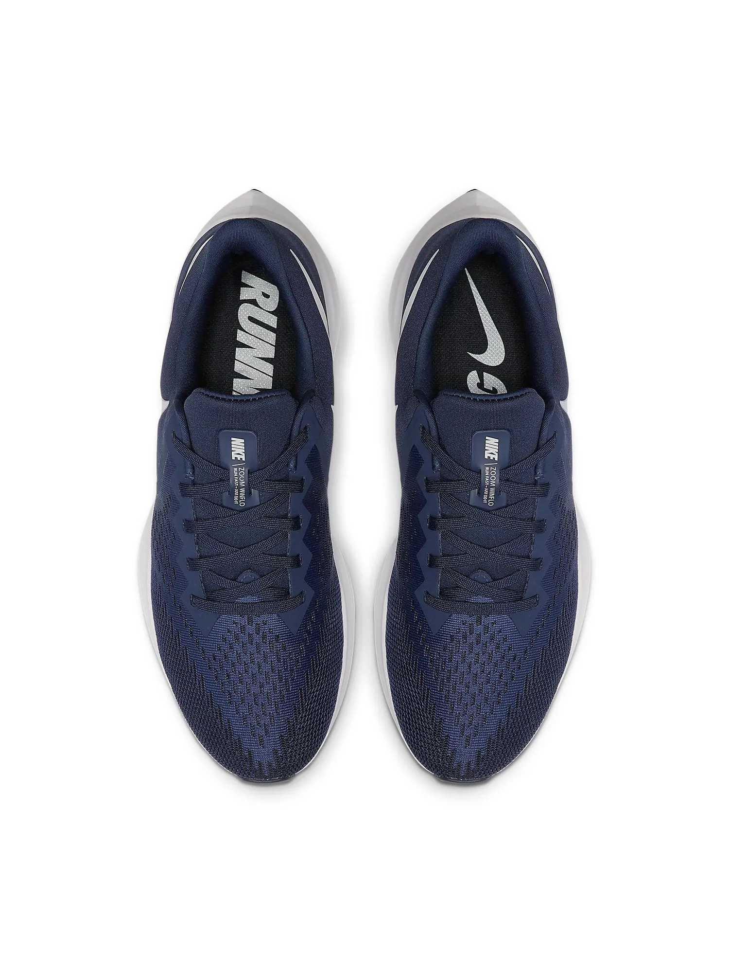Кроссовки Nike Air Zoom Winflo 6 'Midnight Navy' AQ7497-401 — изображение 4 из 6, темно-синий
