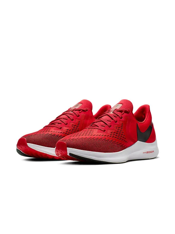 Кроссовки air zoom winflo 6 Nike — изображение 3 из 4, красный/черный