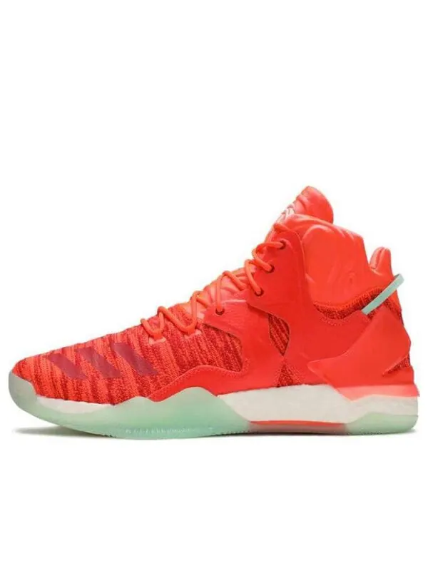 Кроссовки d rose 7 boost Adidas — изображение 1 из 4, красный/-зеленый
