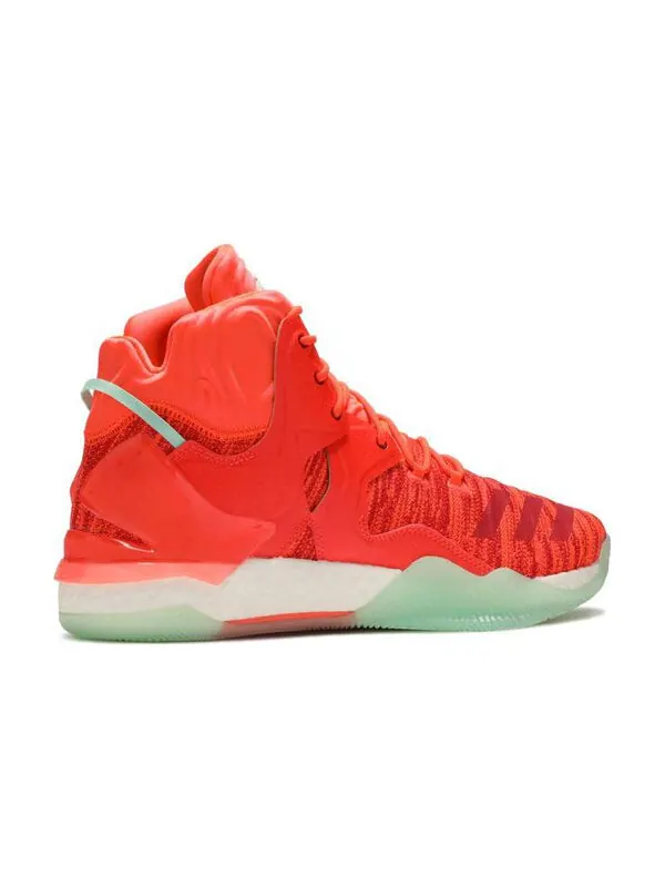 Кроссовки d rose 7 boost Adidas — изображение 3 из 4, красный/-зеленый