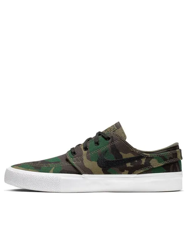 Кроссовки zoom janoski холст премиум sb Nike — изображение 1 из 4, зеленый