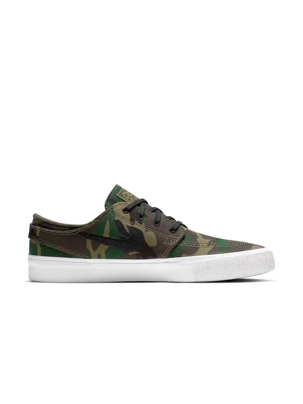 Кроссовки zoom janoski холст премиум sb Nike — изображение 2 из 4, зеленый