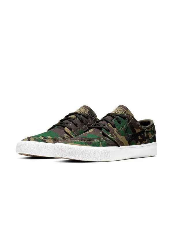 Кроссовки zoom janoski холст премиум sb Nike — изображение 3 из 4, зеленый