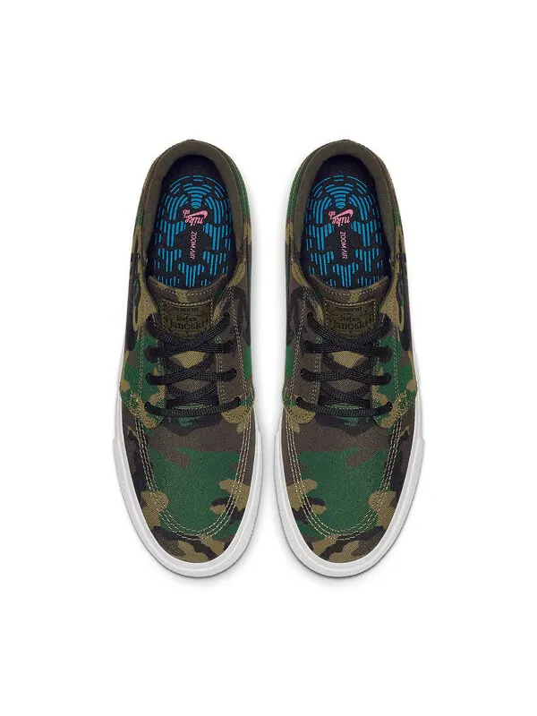 Кроссовки zoom janoski холст премиум sb Nike — изображение 4 из 4, зеленый