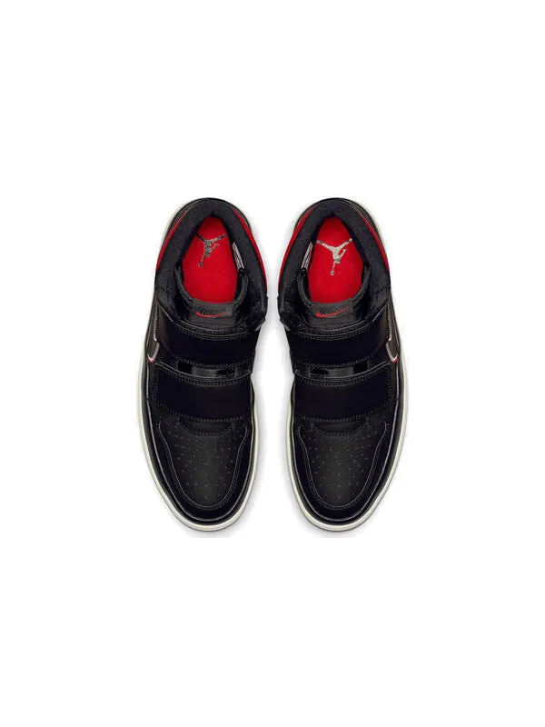 Кроссовки 1 ретро высокие с двумя ремешками Air Jordan — изображение 4 из 4, черный/красный