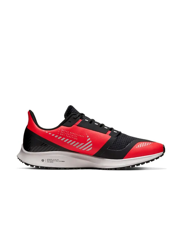 Кроссовки air zoom pegasus 36 shield Nike — изображение 2 из 4, черный/красный