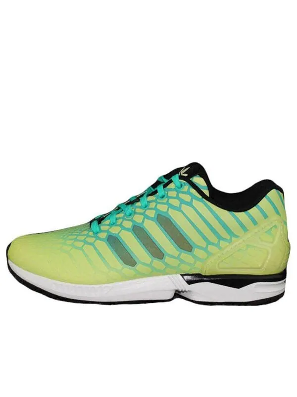 Кроссовки zx flux xeno Adidas — изображение 1 из 1, желтый//белый