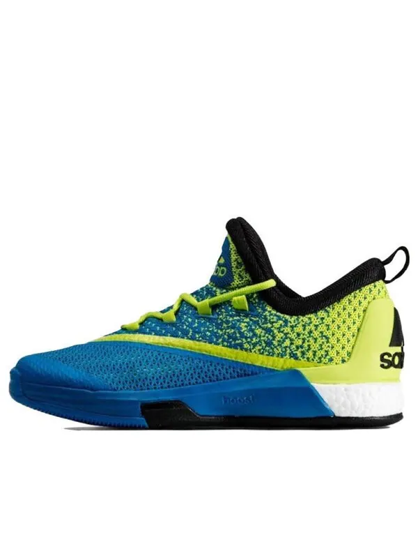 Кроссовки crazylight boost Adidas — изображение 1 из 4, синий/желтый