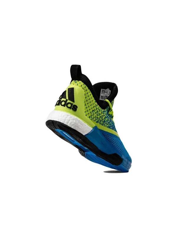 Кроссовки crazylight boost Adidas — изображение 3 из 4, синий/желтый