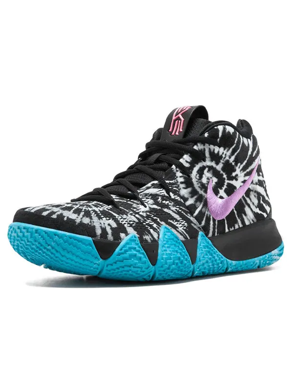 Кроссовки kyrie 4 Nike — изображение 2 из 4, черный/белый