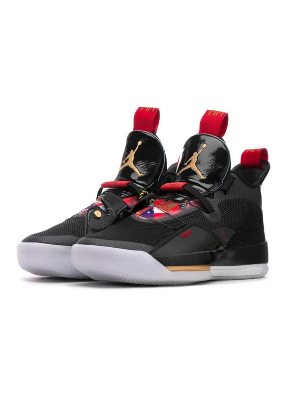 Кроссовки 33 Air Jordan — изображение 2 из 4, черный/мульти