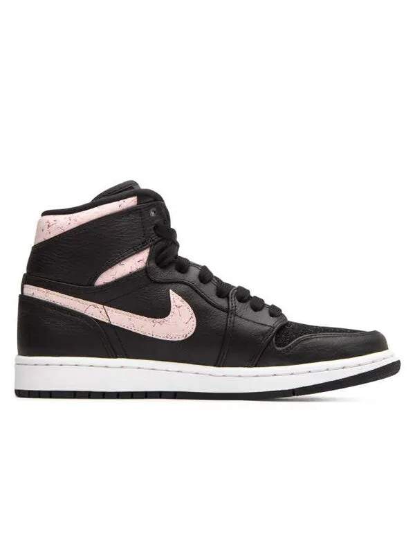 Кроссовки 1 ретро высокие Air Jordan — изображение 2 из 4, черный/красный