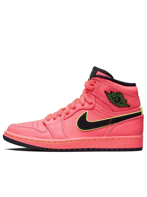 Кроссовки 1 high premium 'hot punch' Air Jordan — изображение 1 из 4, черный