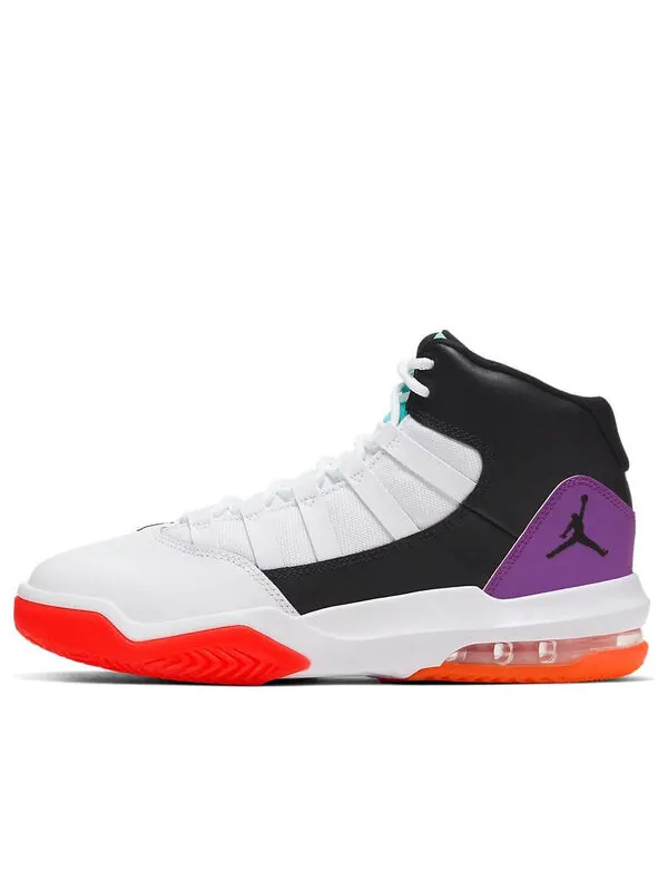 Кроссовки макс аура Air Jordan — изображение 1 из 4, белый, фиолетовый