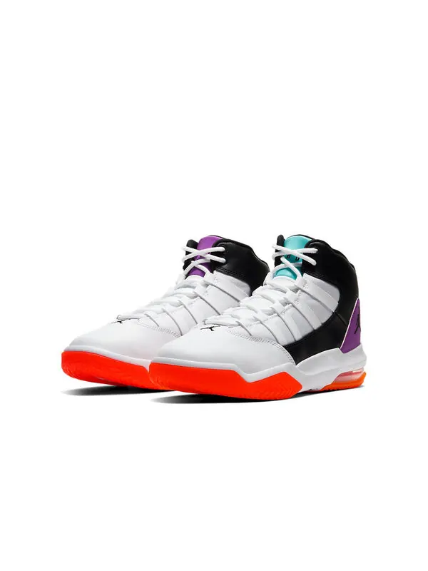 Кроссовки макс аура Air Jordan — изображение 3 из 4, белый, фиолетовый