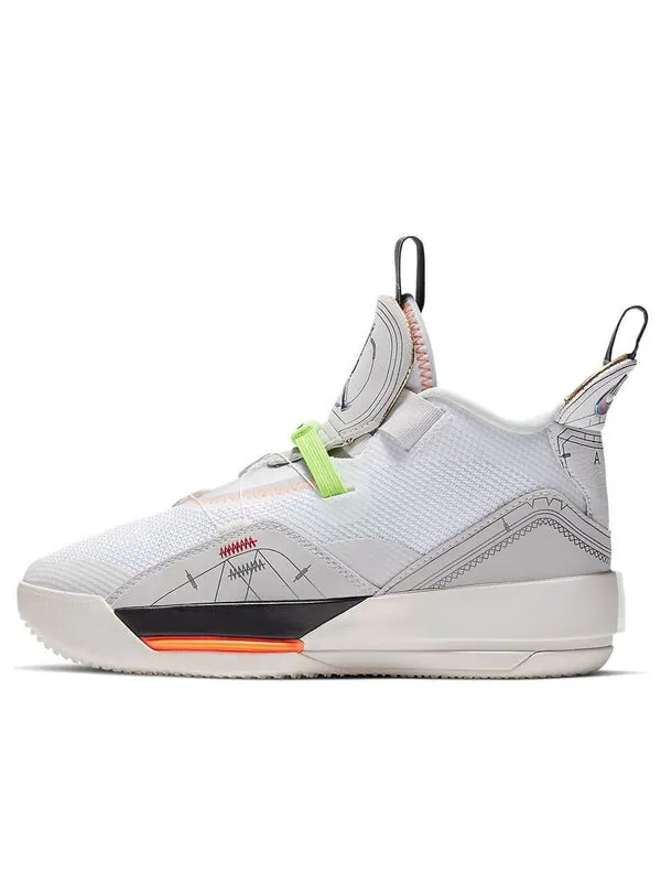 Кроссовки 33 Air Jordan — изображение 1 из 4, серый/синий-белый