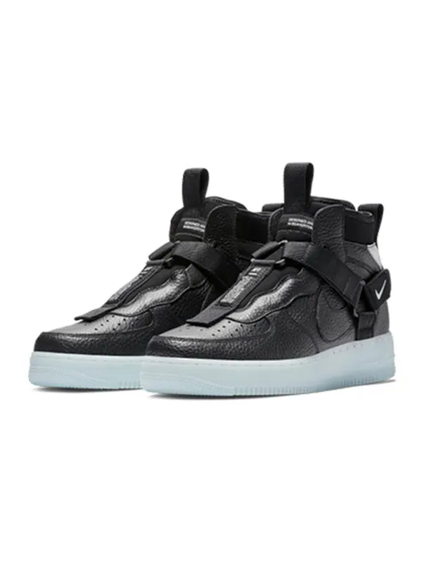 Кроссовки air force 1 mid utility Nike — изображение 2 из 4, черный/синий-белый