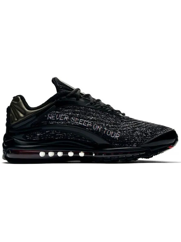 Кроссовки skepta x air max deluxe Nike — изображение 2 из 4, черный-глубокий красный