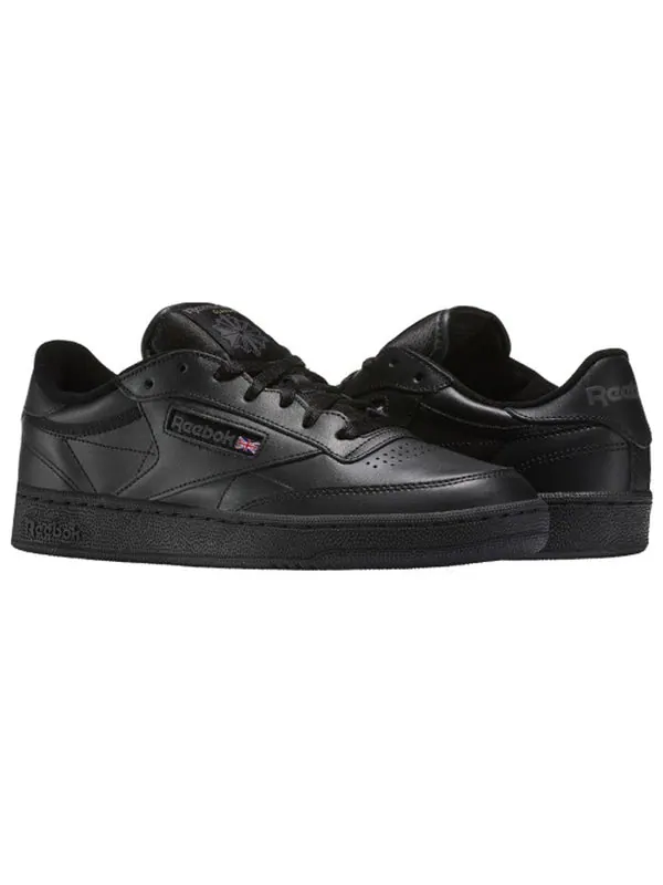 Кроссовки club c 85 'black charcoal' Reebok — изображение 3 из 4, черный