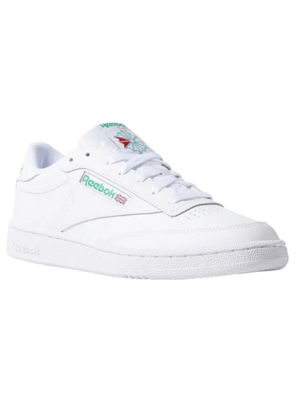 Кроссовки club c 85 'white green' Reebok — изображение 2 из 4, белый