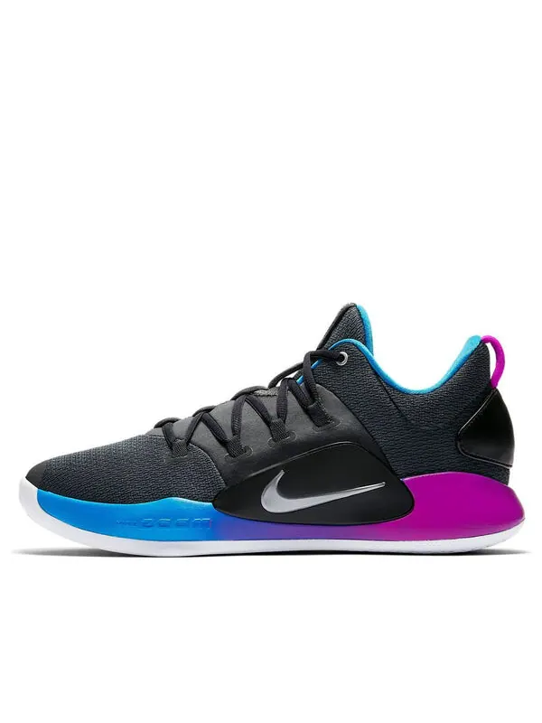Кроссовки hyperdunk x low Nike — изображение 1 из 4, черный/синий/фиолетовый