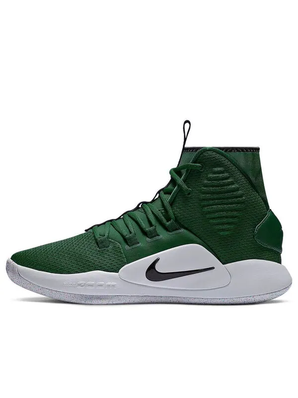 Кроссовки hyperdunk x tb Nike — изображение 1 из 4, белый/зеленый