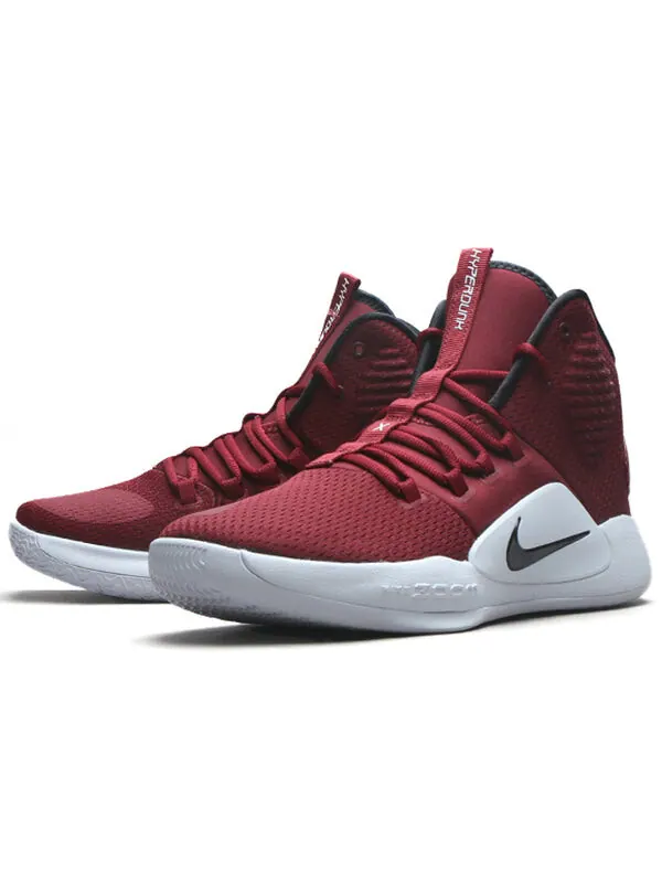 Кроссовки hyperdunk x tb Nike — изображение 2 из 4, красный/черный-белый